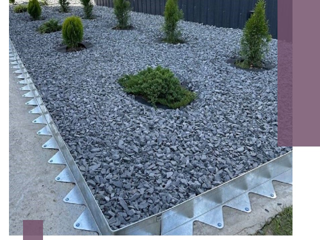 Оцинкованные металлические бордюры под заказ в Ханты-Мансийске