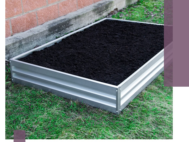 Металлические бордюры для грядок в Ханты-Мансийске: прочность и аккуратность