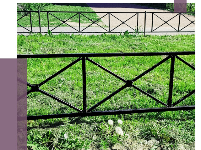 Металлические газонные ограждения в Ханты-Мансийске от 4288 руб.