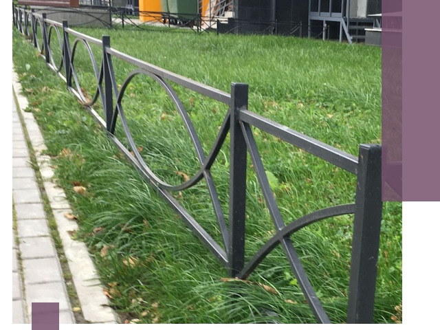Газонные ограждения из металла в Ханты-Мансийске — монтаж и продажа