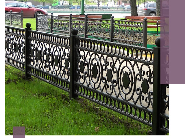 Секционные газонные ограждения под ключ в Ханты-Мансийске