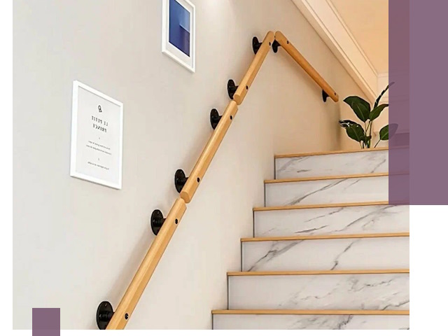 Поручни металлические и деревянные под ключ в Ханты-Мансийске