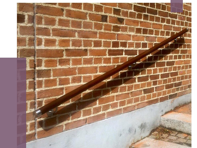 Изготовление пристенных поручней в Ханты-Мансийске от 4441 руб. — ПРОЛЁТ-Хнт