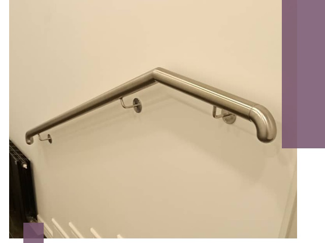 Изготовление пристенных поручней в Ханты-Мансийске под ключ за сроки