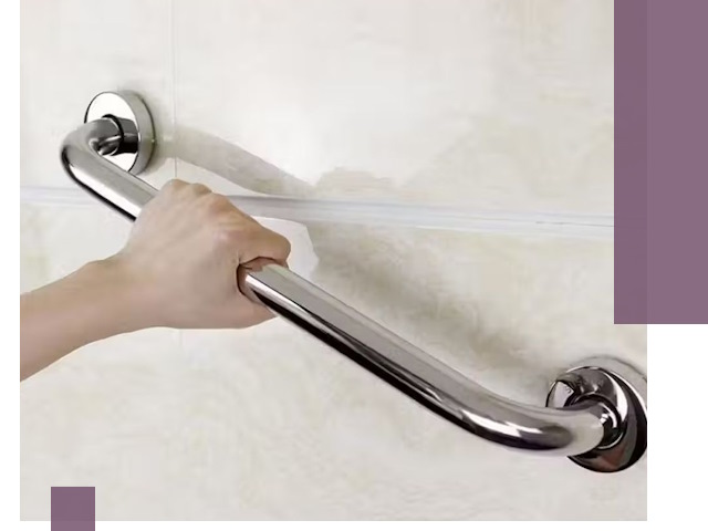 Монтаж поручней для инвалидов в Ханты-Мансийске качественно и надежно