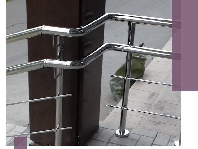 Монтаж поручней из нержавеющей стали в Ханты-Мансийске качественно и быстро